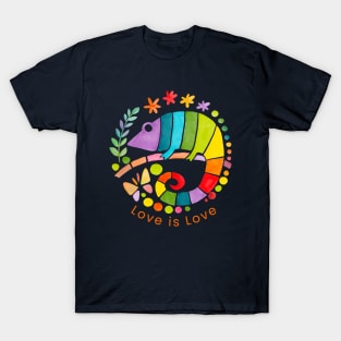 Love is Love Shirt Pride T-Shirt Gay Pride Tshirt Proud LGBTQ apparel Lesbian Pride Bi Pride Equality Shirt Pride Month Gift Rainbow shirt T-Shirt